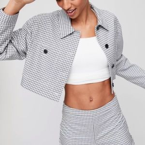 Aritzia Wilfred cropped jacket